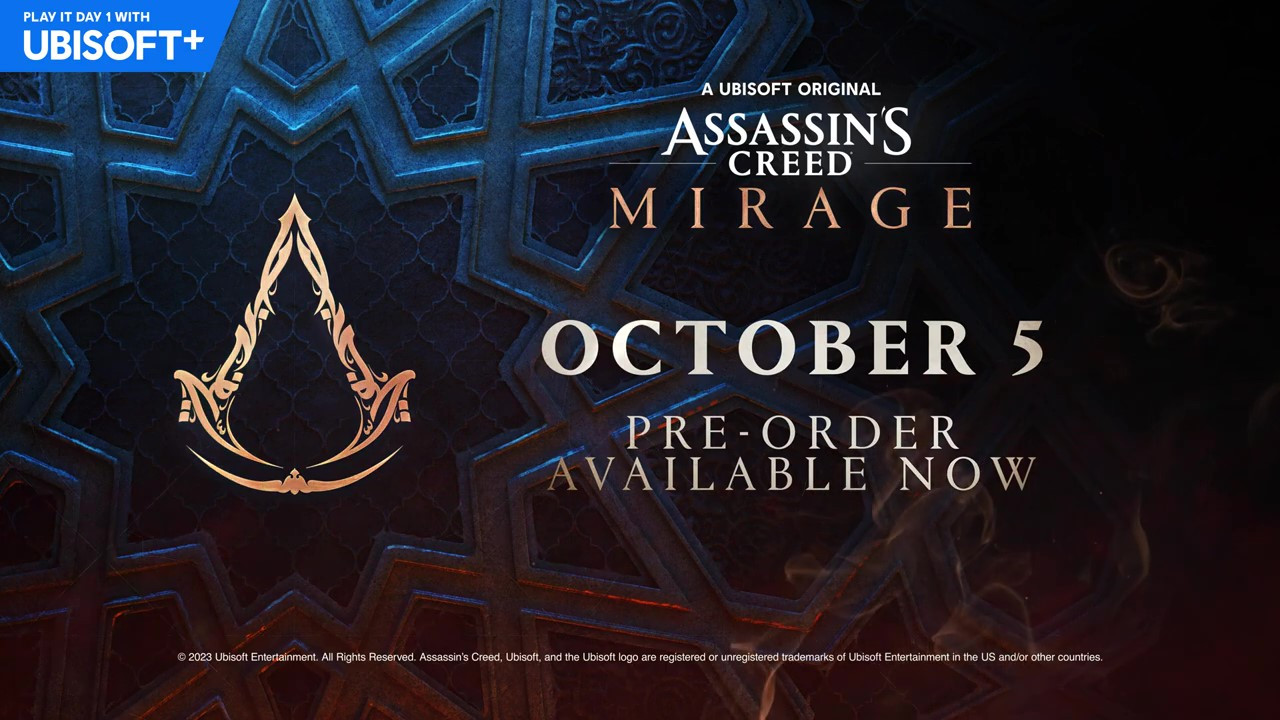 《刺客信条：幻境》中配发售预告 10月5日发售