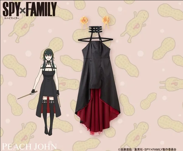 流行品牌联动《间谍过家家》推出动漫款式服装系列