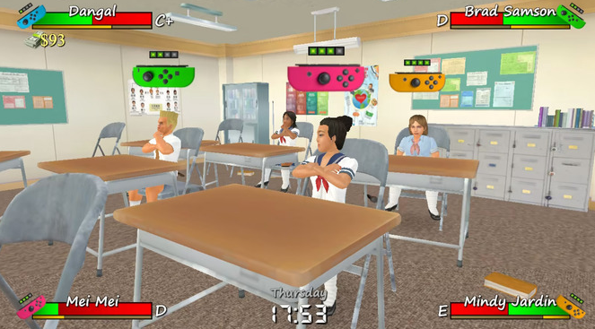 《Old School》steam发售 3D版学校生活模拟器