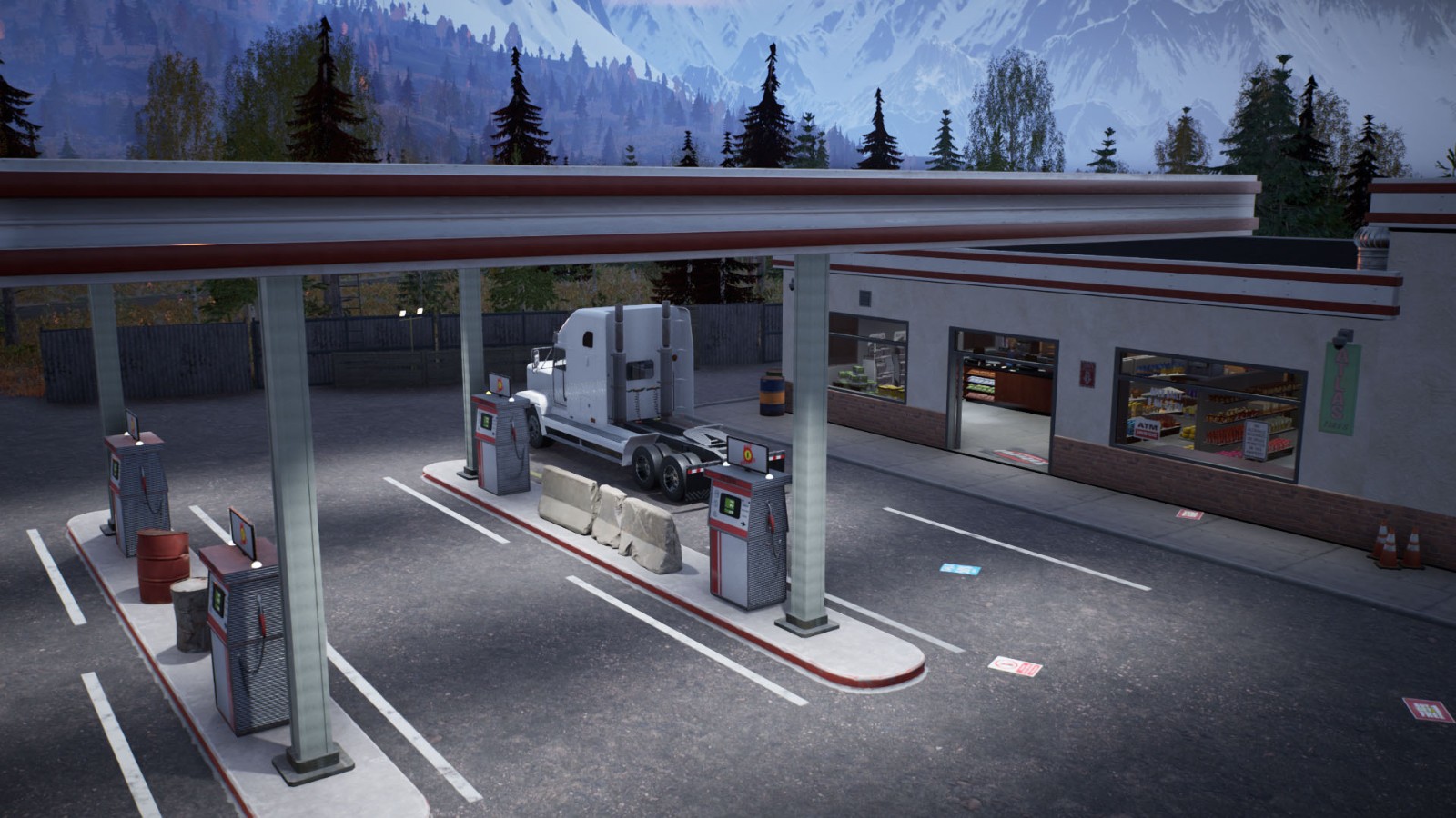 《阿拉斯加卡车模拟》免费试玩开启 开放世界自由驾驶
