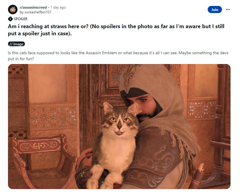 育碧回应玩家恳求 《刺客信条：幻境》退出“刺客猫”