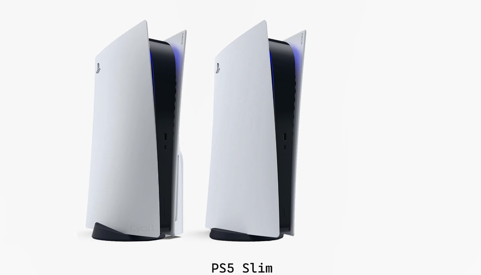 个头小了一圈！PS5 Slim和PS5大小对比视频