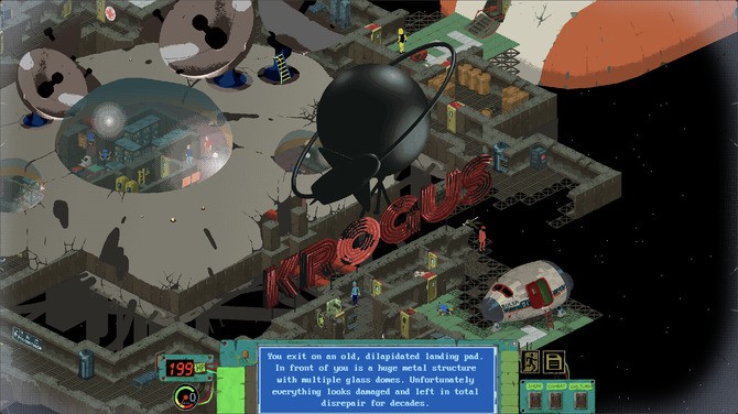《Space Wreck》登陆steam 复古末日风格RPG新游