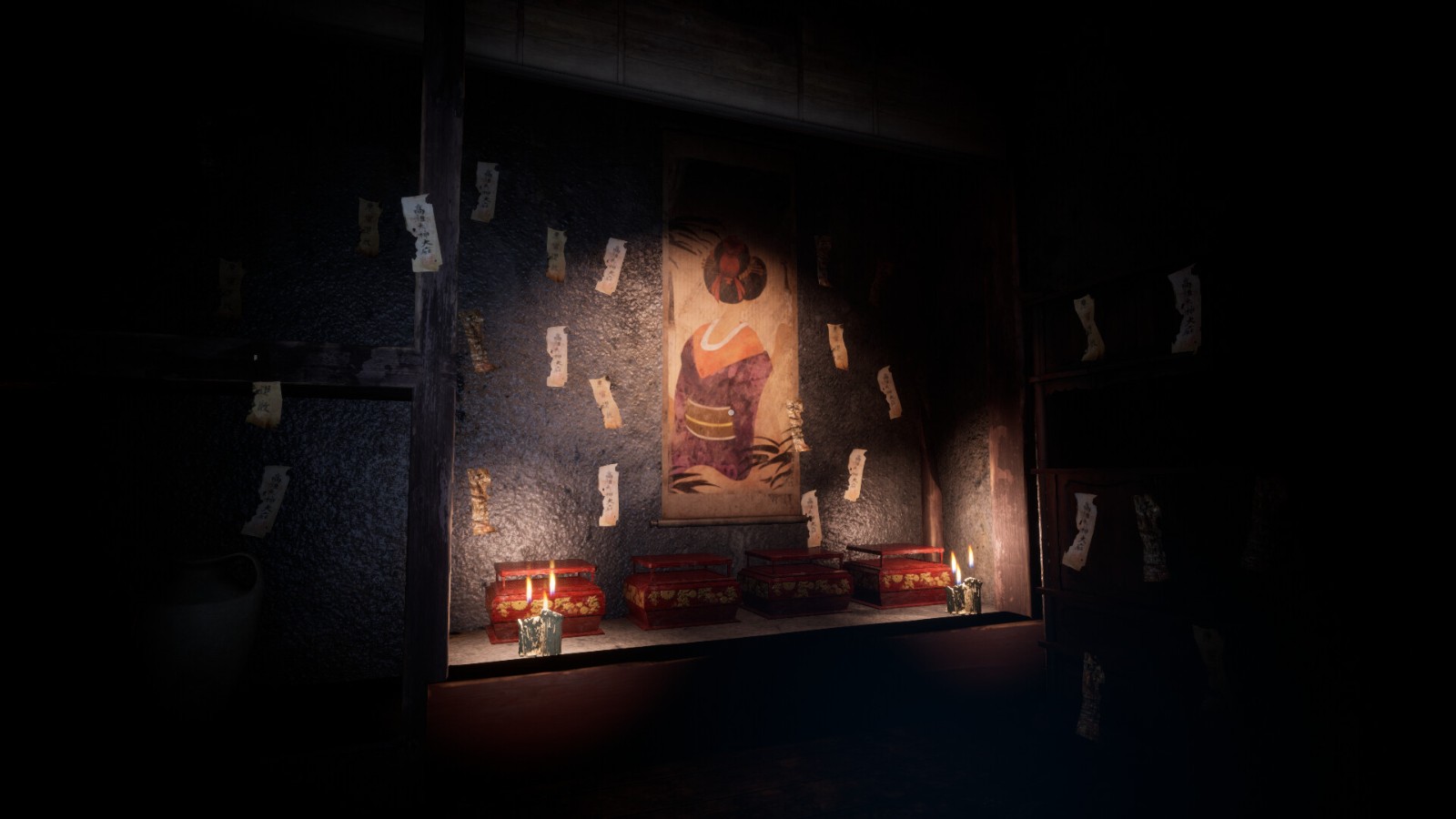 第一人称密室恐怖游戏《千代》将于10月底发售 登陆PC和PS
