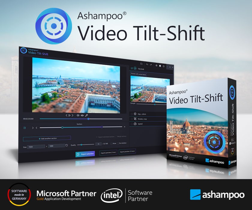 Ashampoo Video Tilt-Shift1.0.1.0