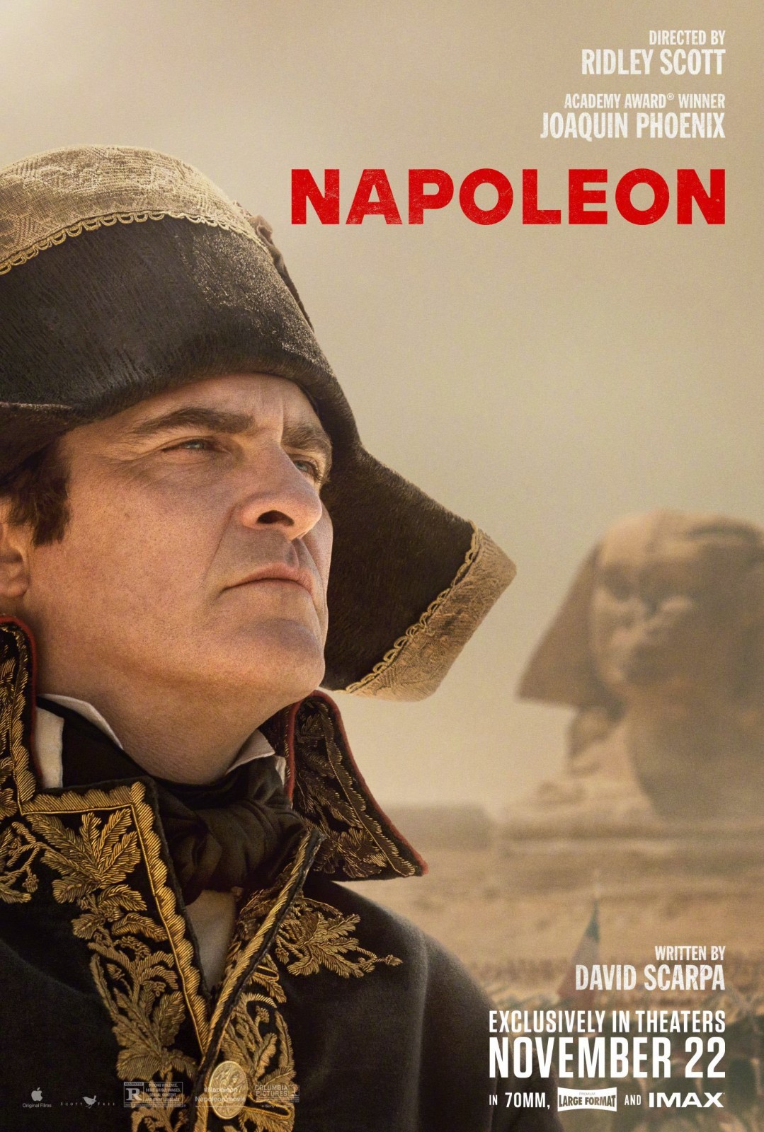 《拿破仑》影戏新预告战海报 传偶人物史诗般人死