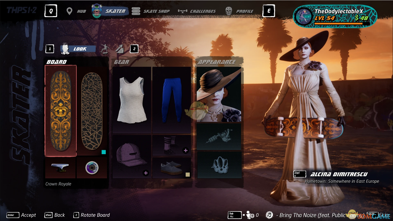 《托尼霍克职业滑板1+2:重制版》迪米特雷斯库夫人MOD