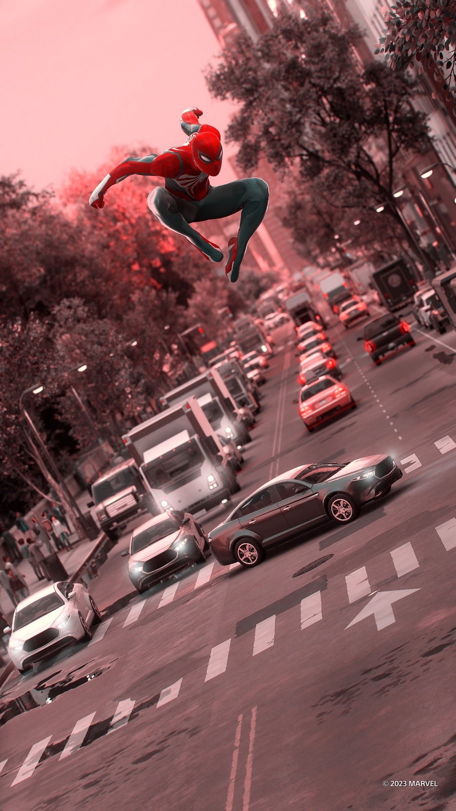 《漫威蜘蛛侠2》照相模式截图 效果令人惊叹！