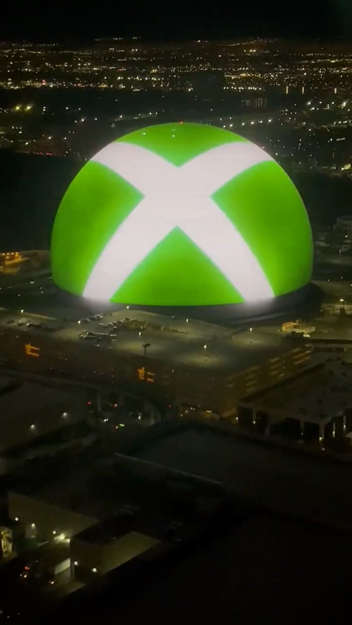 有钱！Xbox正在齐球最大年夜球体MSG Sphere开启声张