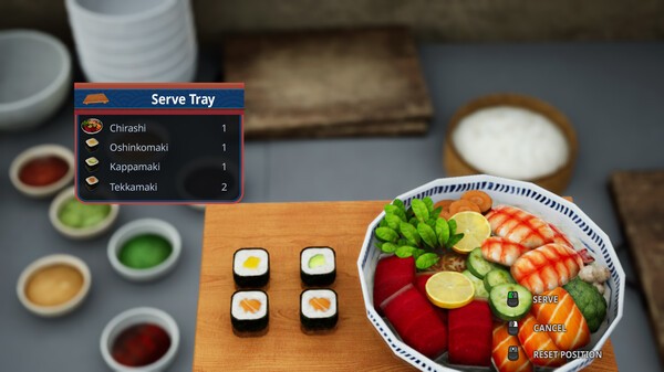 《料理模拟器》新DLC“寿司”上架Steam 追加大量菜谱