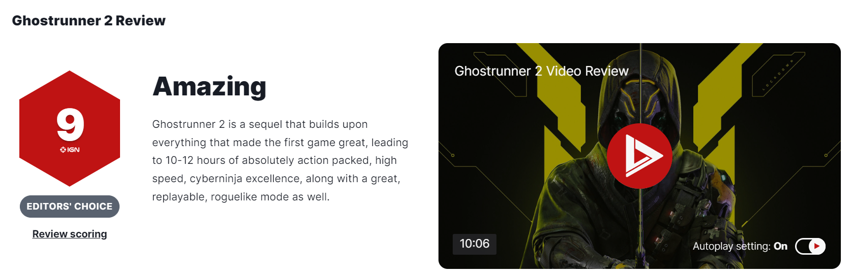 《幽灵行者2》IGN 9分：继承前作优点并提升