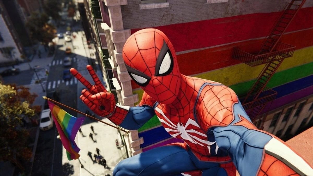 《漫威蜘蛛侠2》义务中出现男同情侣 大年夜力支持LGBT？