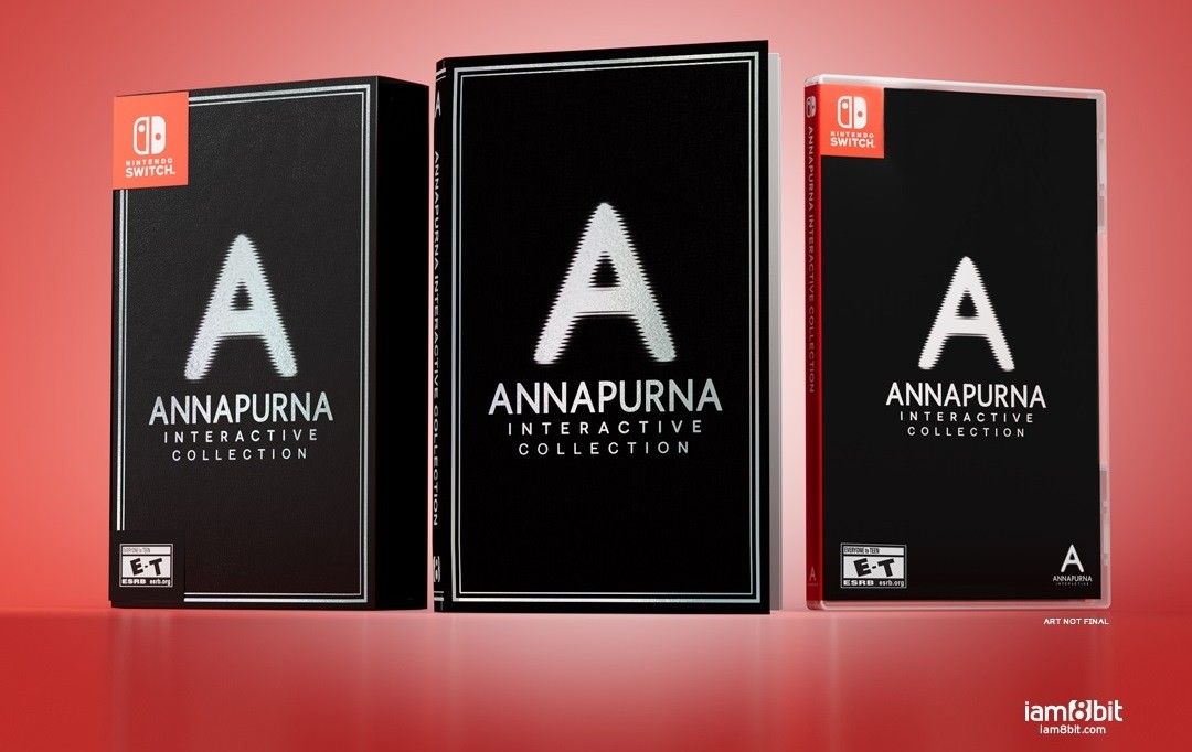Annapurna推出包含12款游戏的实体Switch游戏卡