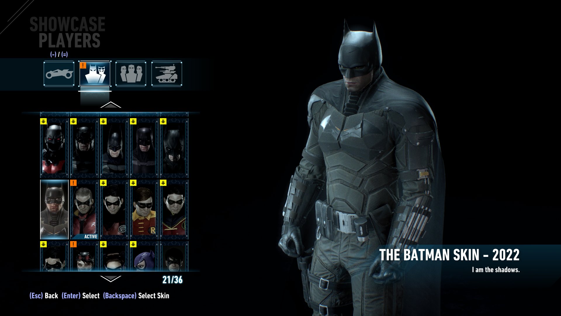 Epic商城中的《蝙蝠侠：阿卡姆骑士》曾经持久上架新片子战服皮肤