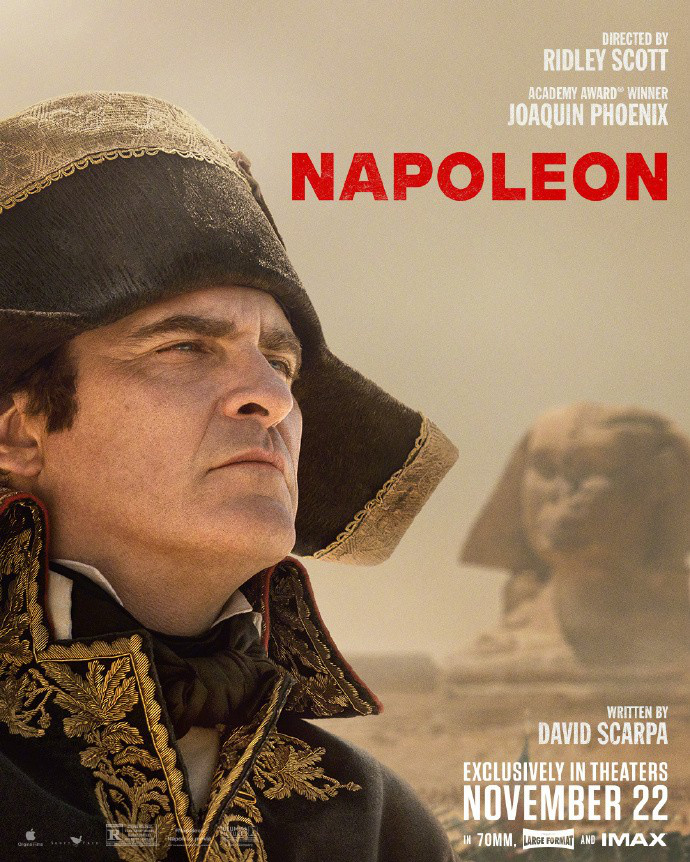 拿破仑近征埃及 传记片《拿破仑》再支新海报