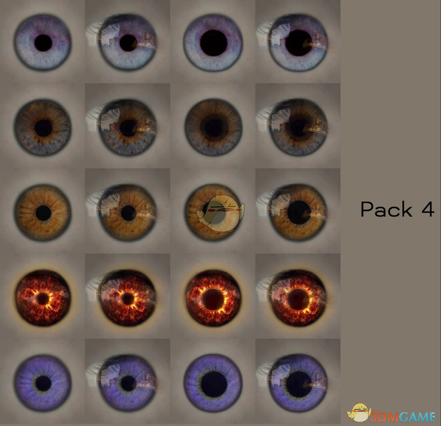 《星空》The Eyes of Beauty Texture Pack 4 MOD