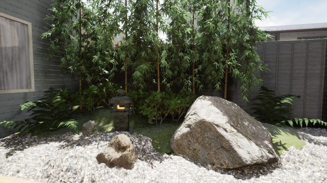 《日式庭园模拟器》steam页面上线 学习打造精致庭院