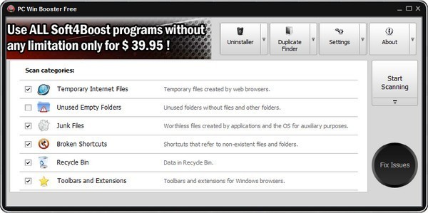 PC Win Booster Free64位12.7.5.627