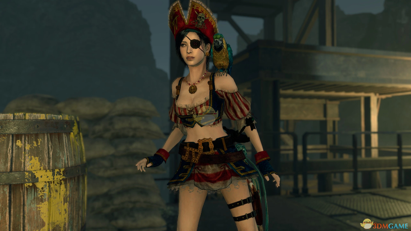 《生化危机4:重置版》穿海盗王吉尔衣服的艾达王合集mod