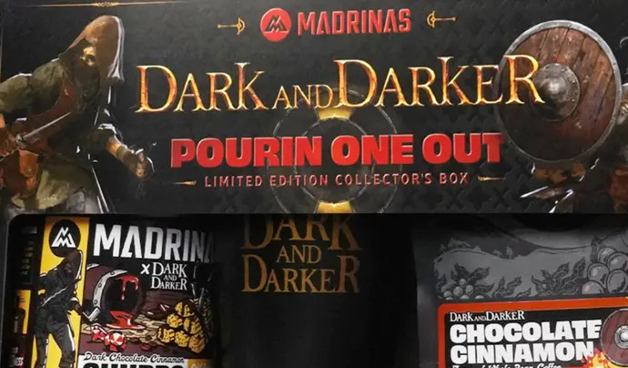 多人生涯游戏《Dark and Darker》再次推出联名咖啡珍藏