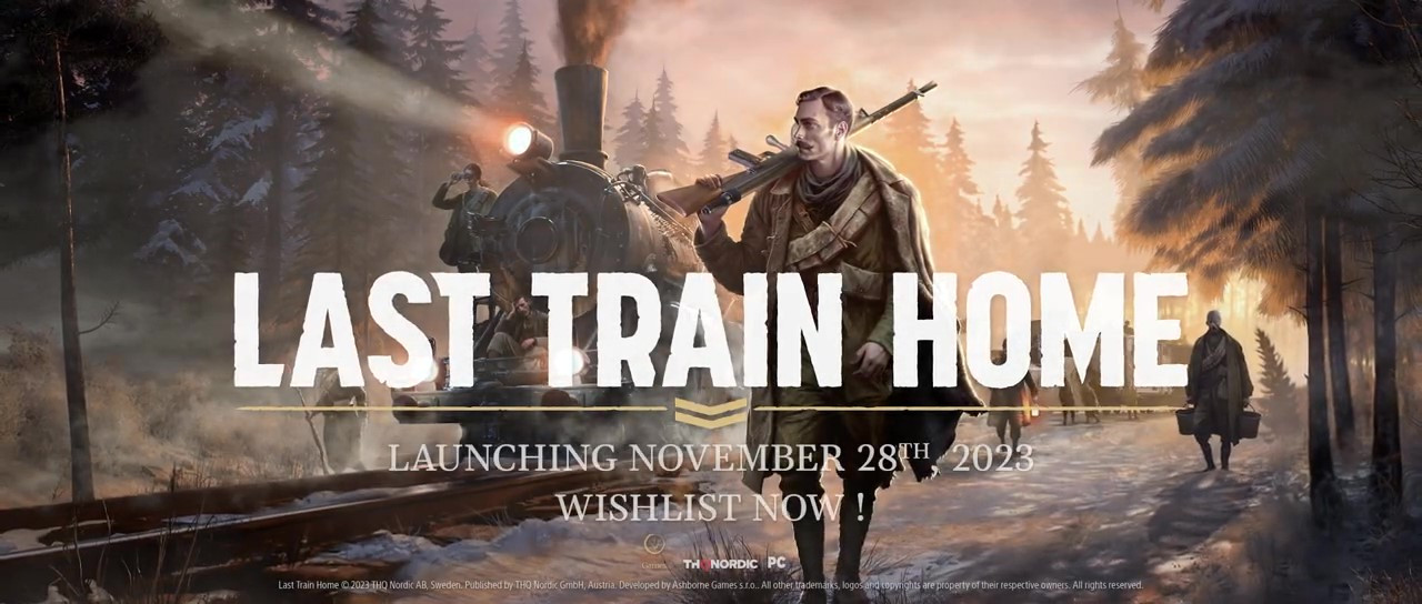 策略游戏《Last Train Home》全新预告 11月28日发售