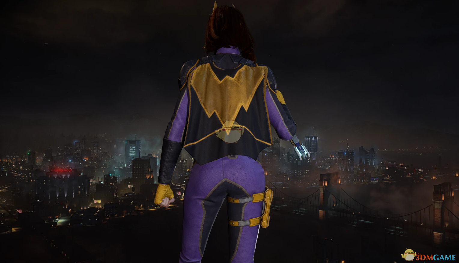 《哥谭骑士》蝙蝠女的混合型短斗篷新纪元服装MOD