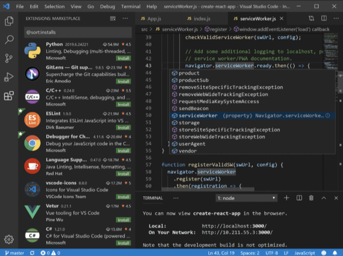 Visual Studio Code32位1.84.2.0