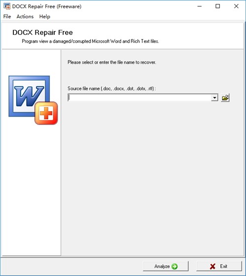 DOCX Repair Free64位1.0.0.0