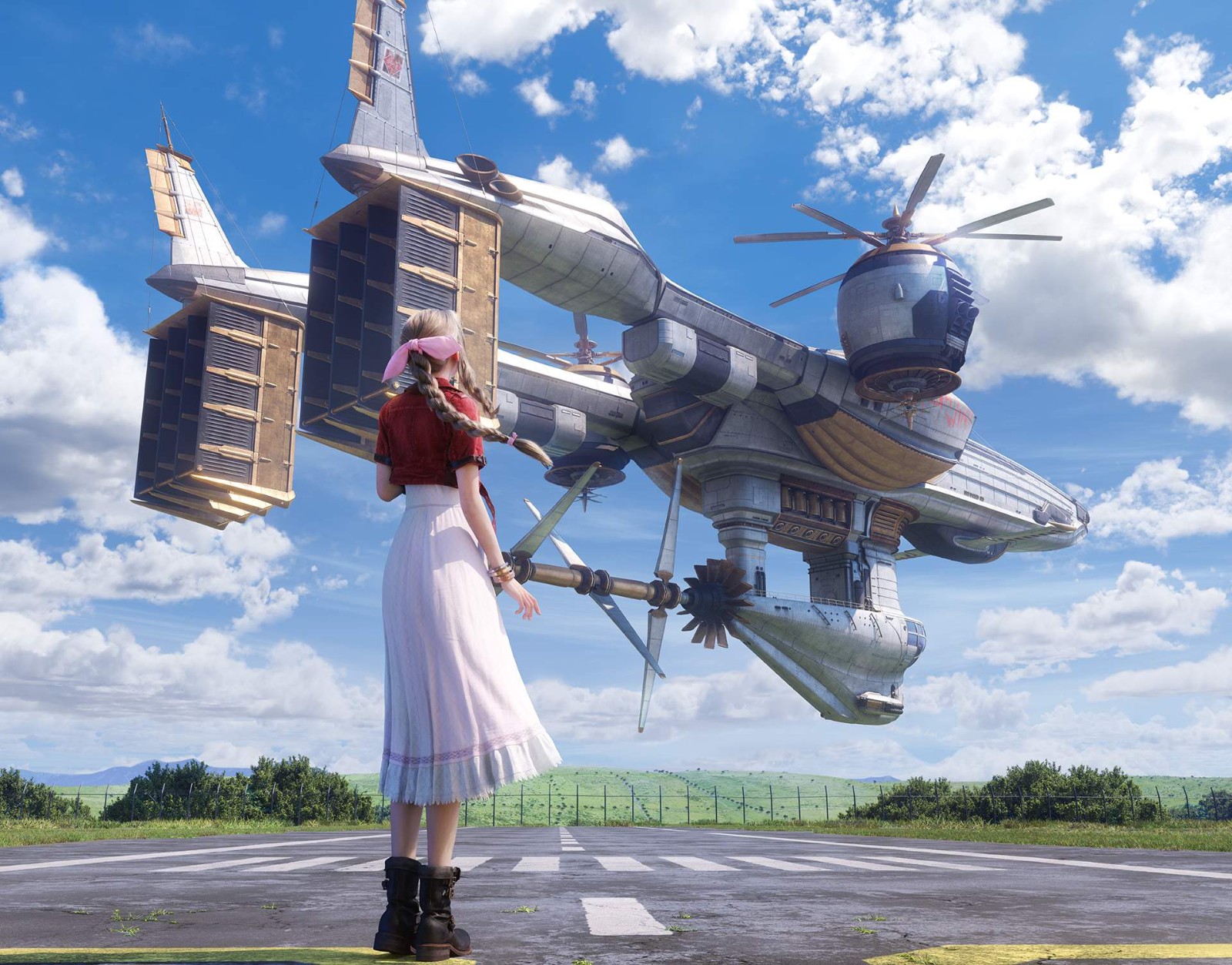 《最终幻想7：重生》公布大量新图 展示新角色与场景