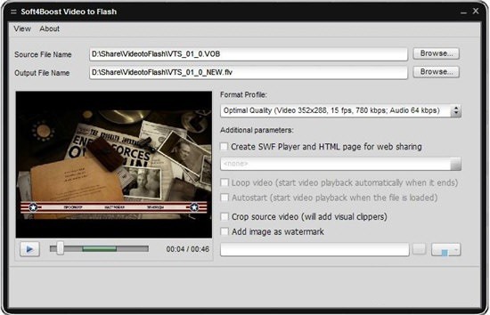 Soft4Boost Video to Flash32位8.4.3.379