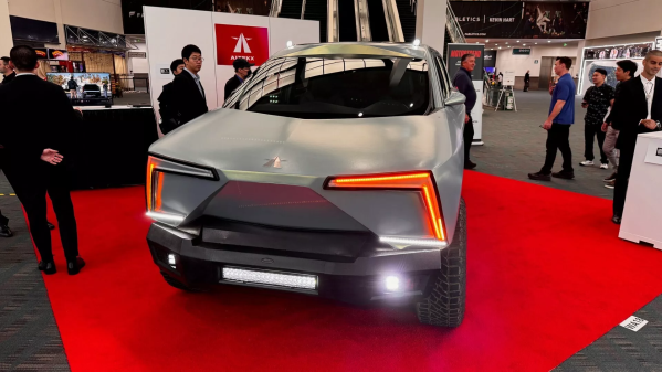 山寨特斯拉Cybertruck亮相洛杉矶车展 2025年投产