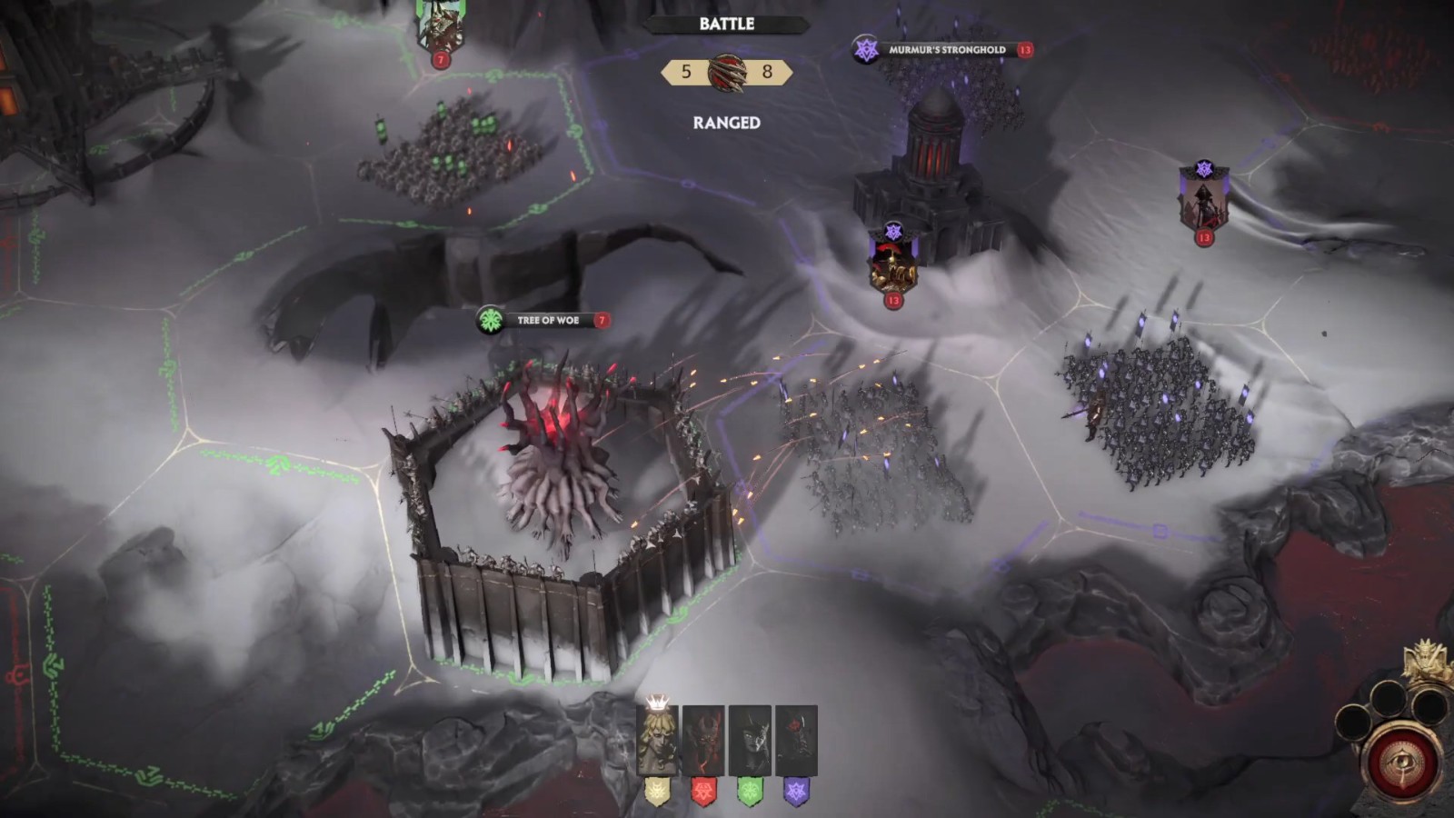 回合制策略游戲《地獄王座》宣布2024年2月14日發售