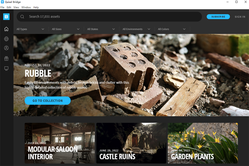 Quixel Bridge64位2022.0.6