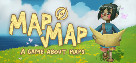 《Map Map》Steam页里上线 3D世界寻宝冒险画图