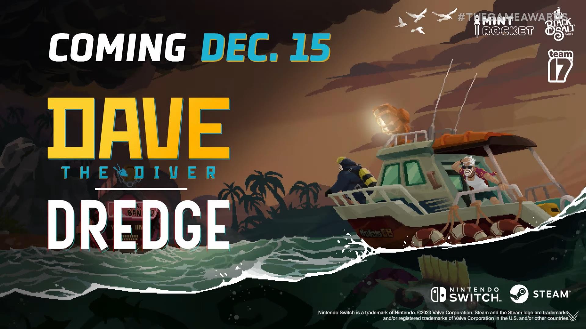 《潜水员戴夫》宣告联动《渔帆暗涌》 12月15日上线