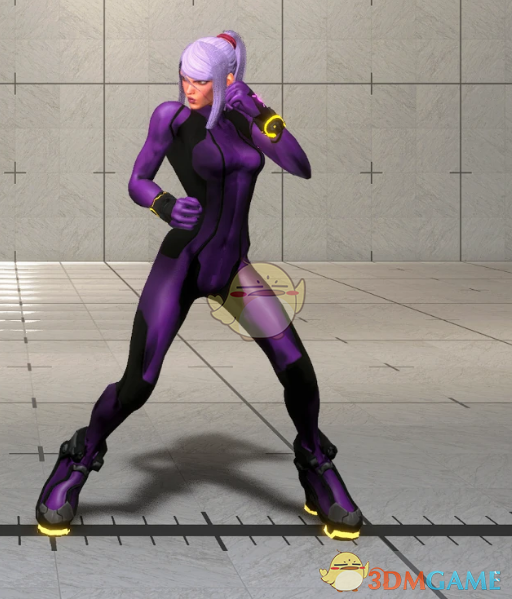 《街头霸王6》穿紫色零装甲的单马尾嘉米MOD