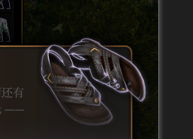 《博德之门3》磨损的绑带便鞋介绍
