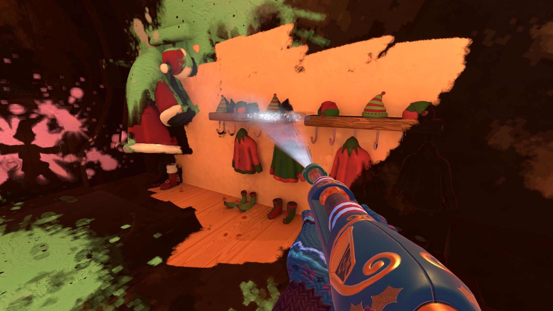 《冲就完事模拟器》现已推出免费DLC“圣诞老人的工作坊”