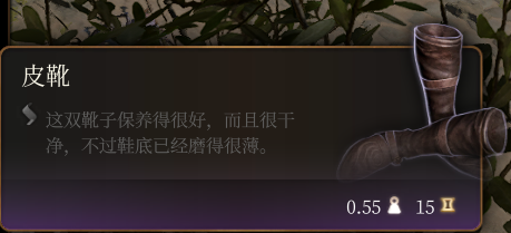 《博德之门3》皮靴介绍