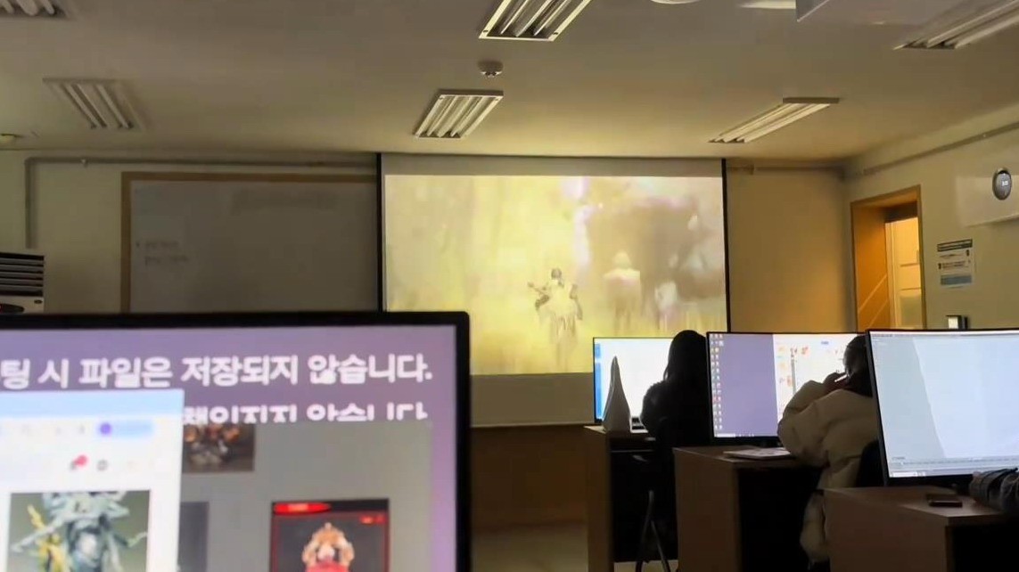 韩国课堂泛起《黑神话》预告 教授称是他最期待的游戏