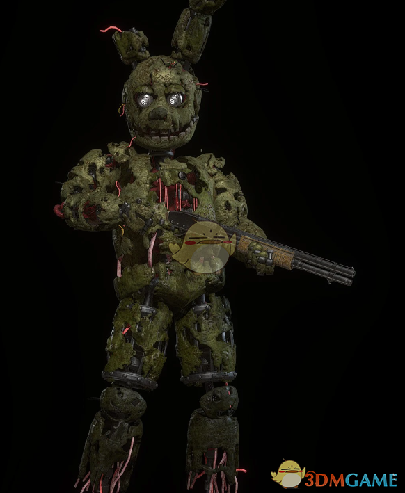 《生化危机4：重制版》FNaF3Springtrap替换里昂MOD