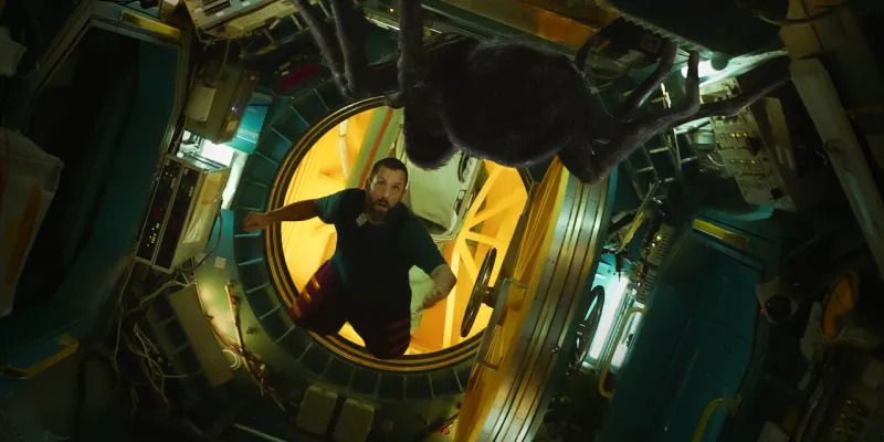 亚当·桑德勒主演的创片Netflix原创片子 《太空孤航》 宣告争先预告