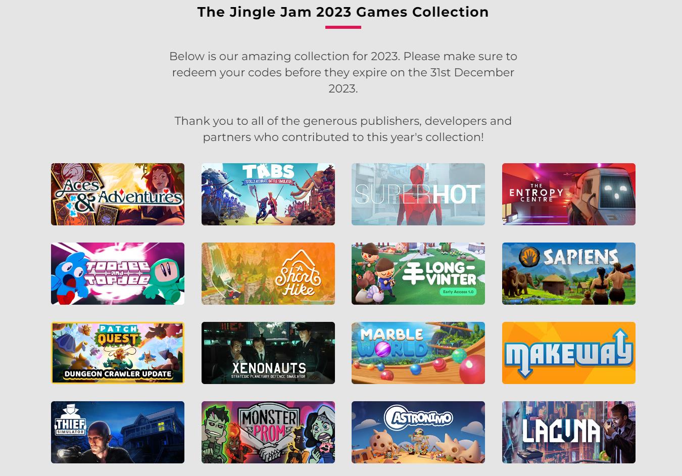 电子游戏筹款行动“Jingle Jam”自2011年以来已经筹集逾越2500万英镑