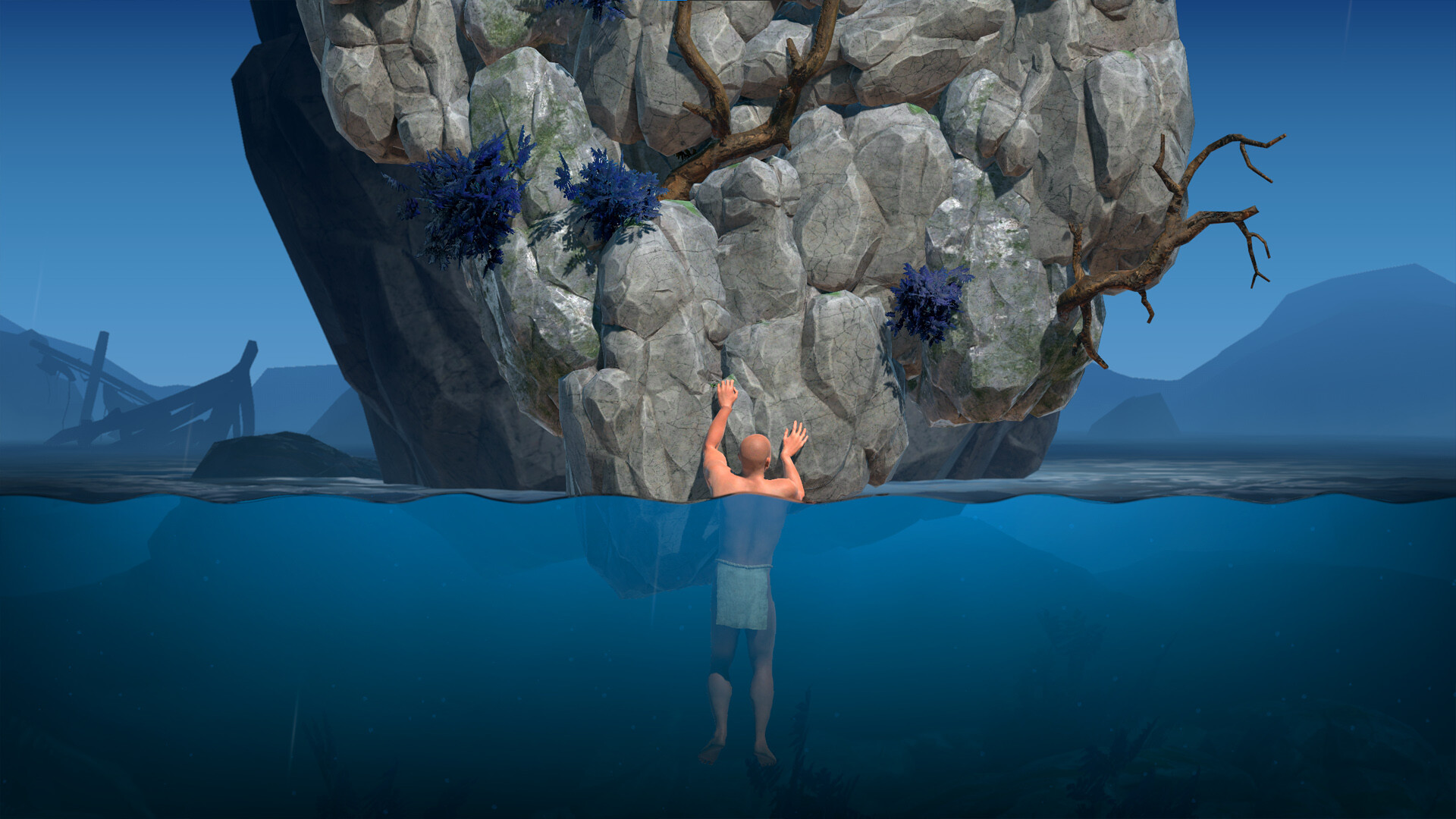 “掘地求生”风格游戏《一款关于攀岩的困难游戏》登陆Steam 明年2月发行