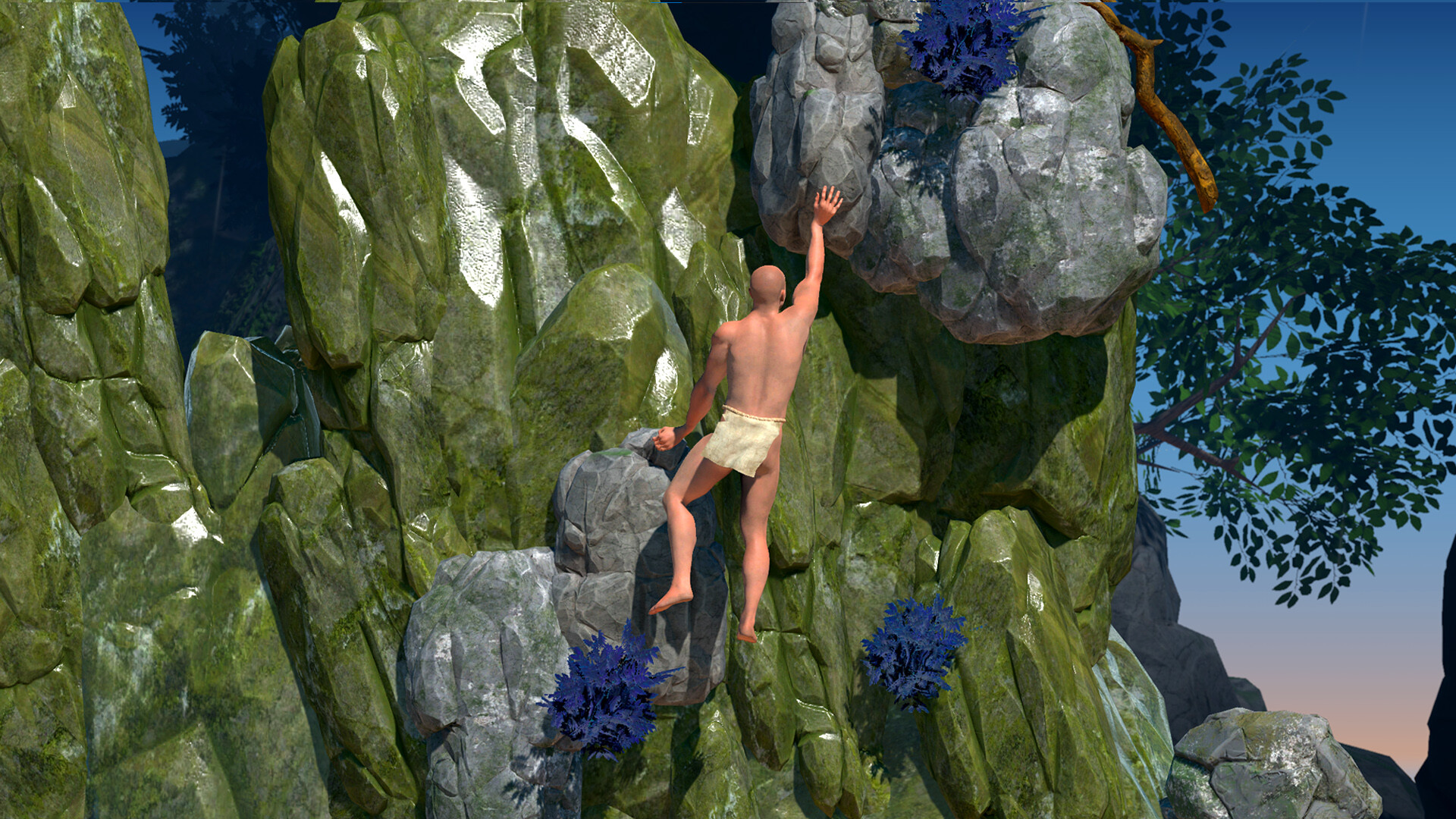 “掘地求生”气焰游戏《一款对于攀岩的难题游戏》上岸Steam 明年2月刊行
