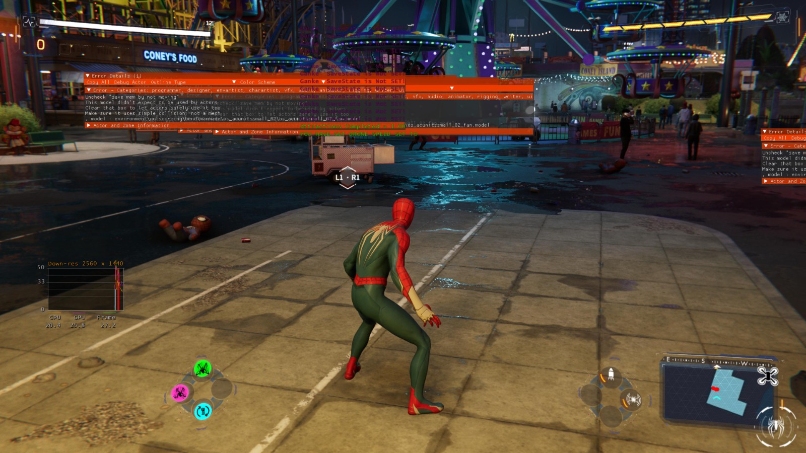 《漫威蜘蛛侠2》PC开支版本中饱 尾批截图暴光
