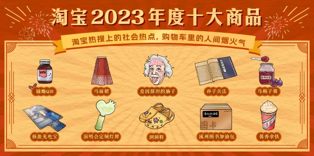 淘宝2023年度十大商品 “爱因斯坦的脑子”入选