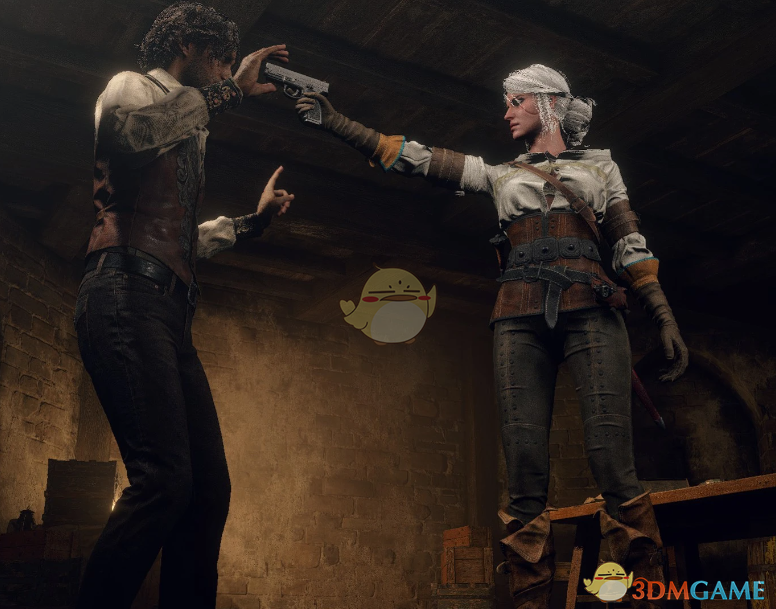 《生化危机4：重制版》巫师3希里取代艾达MOD