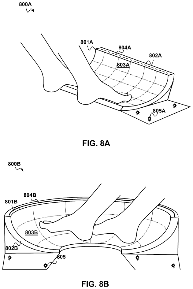 索尼开发“足控福利”新专利 用脚控制的AR/VR控制器