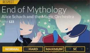 DJMAX¾VEnd of Mythology